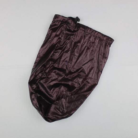 Calvin Klein Performance 12x8 Soft Dark Purple Red Drawstring Dust Bag - Picture 2 of 6